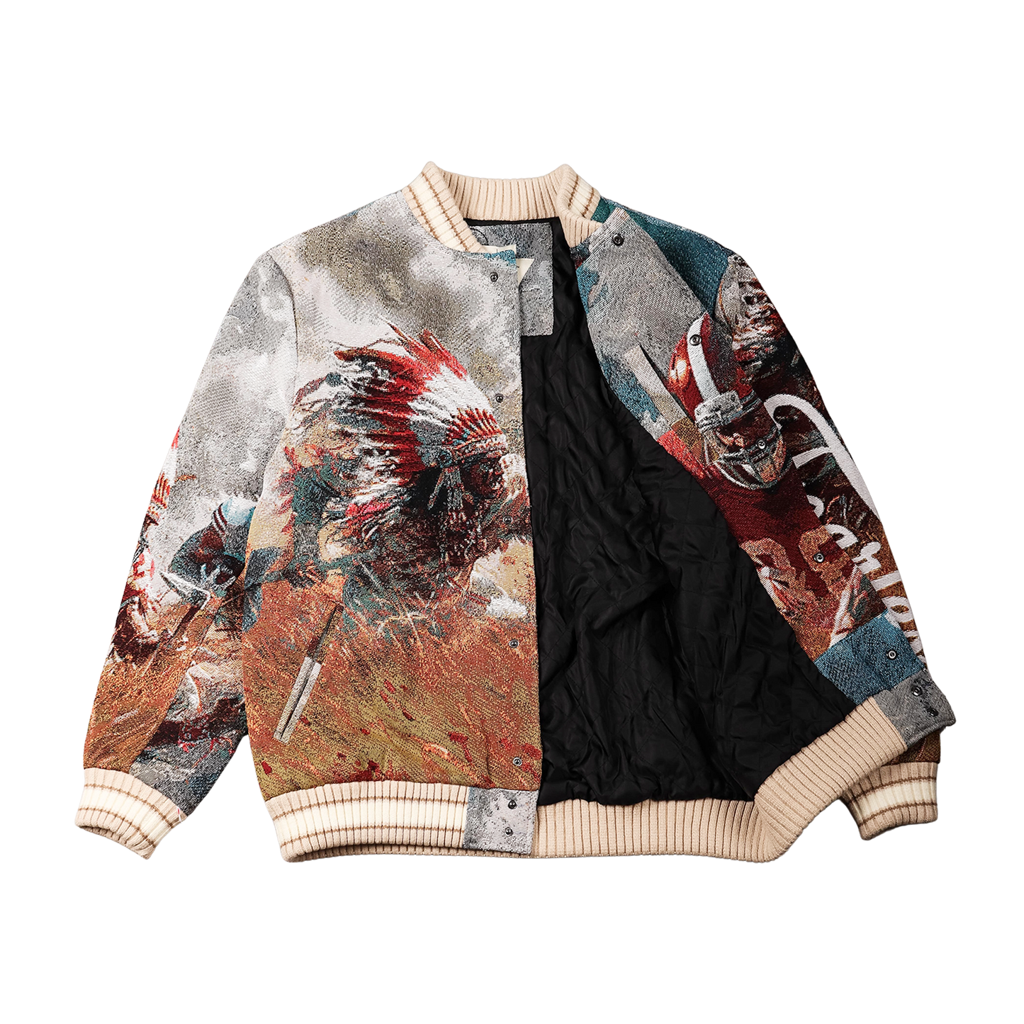 "Warfare" Tapestry jacket