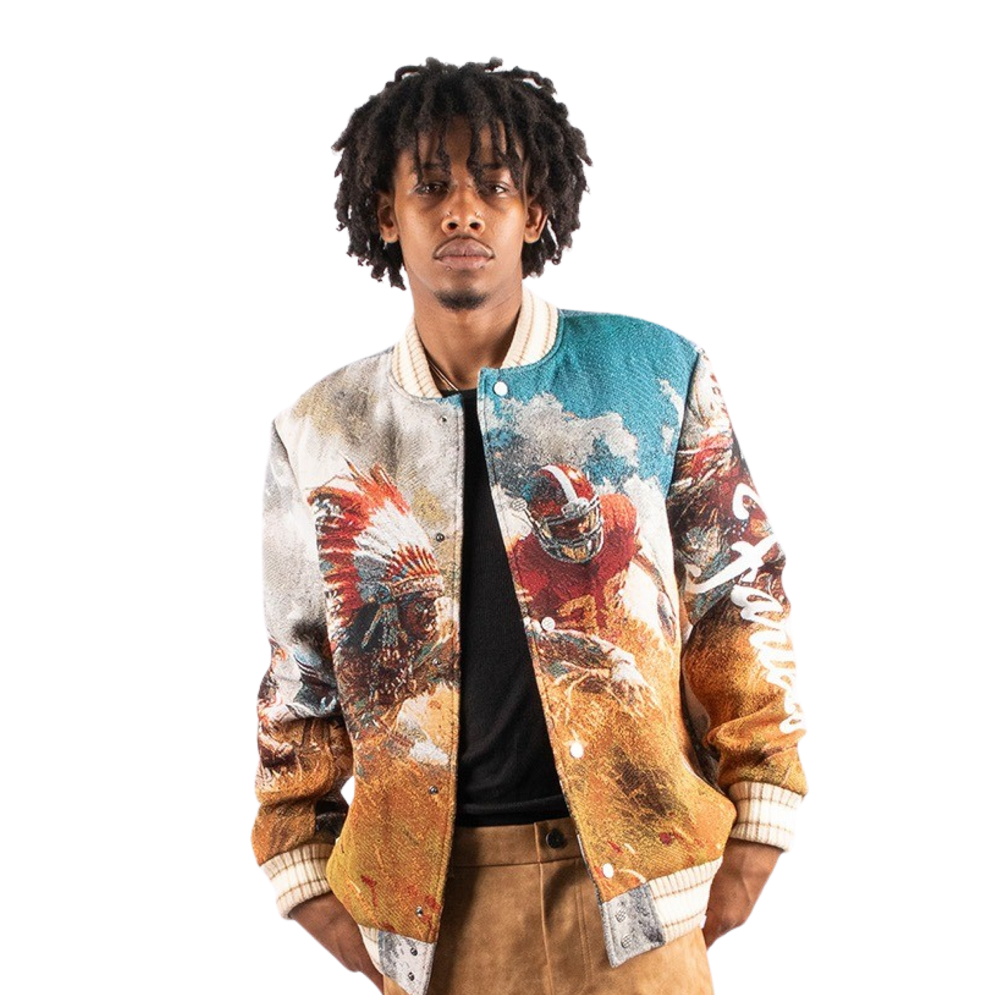 "Warfare" Tapestry jacket