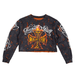 WOMENS MAJESTIK FALMES LONG-SLEEVE TEE