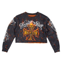WOMENS MAJESTIK FALMES LONG-SLEEVE TEE