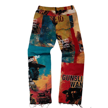 "Gunslinger" Tapestry pants