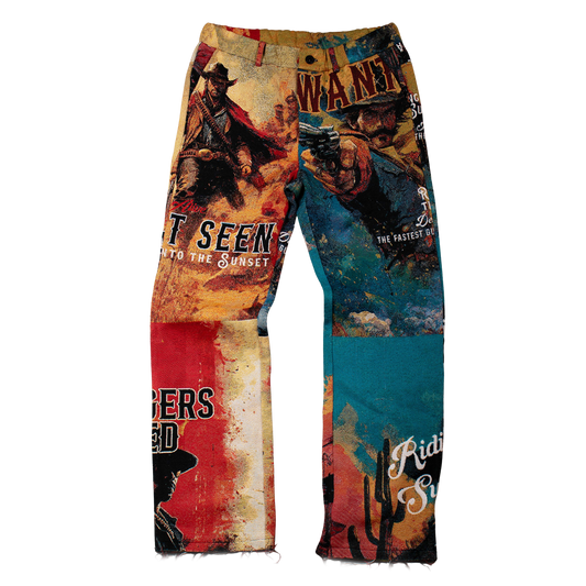 "Gunslinger" Tapestry pants