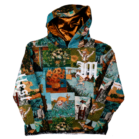 "Van Gogh Light" Tapestry Hoodie