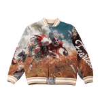 "Warfare" Tapestry  jacket