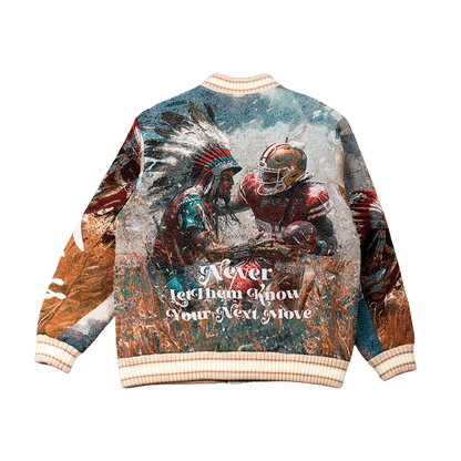 "Warfare" Tapestry  jacket