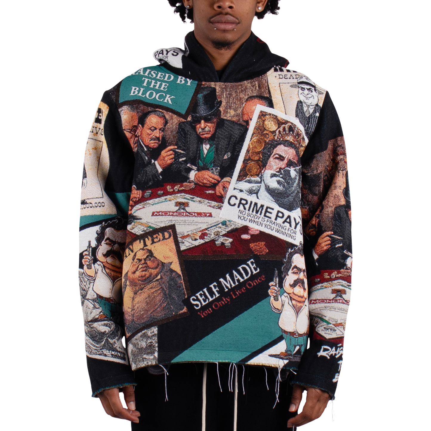 "Criminal Activity" Tapestry Hoodie