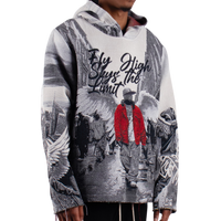 "Fly High" Tapestry Hoodie