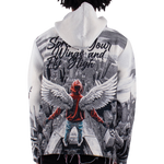 "Fly High" Tapestry Hoodie
