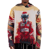 "Racing Red" Tapestry Hoodie