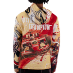 "Racing Red" Tapestry Hoodie