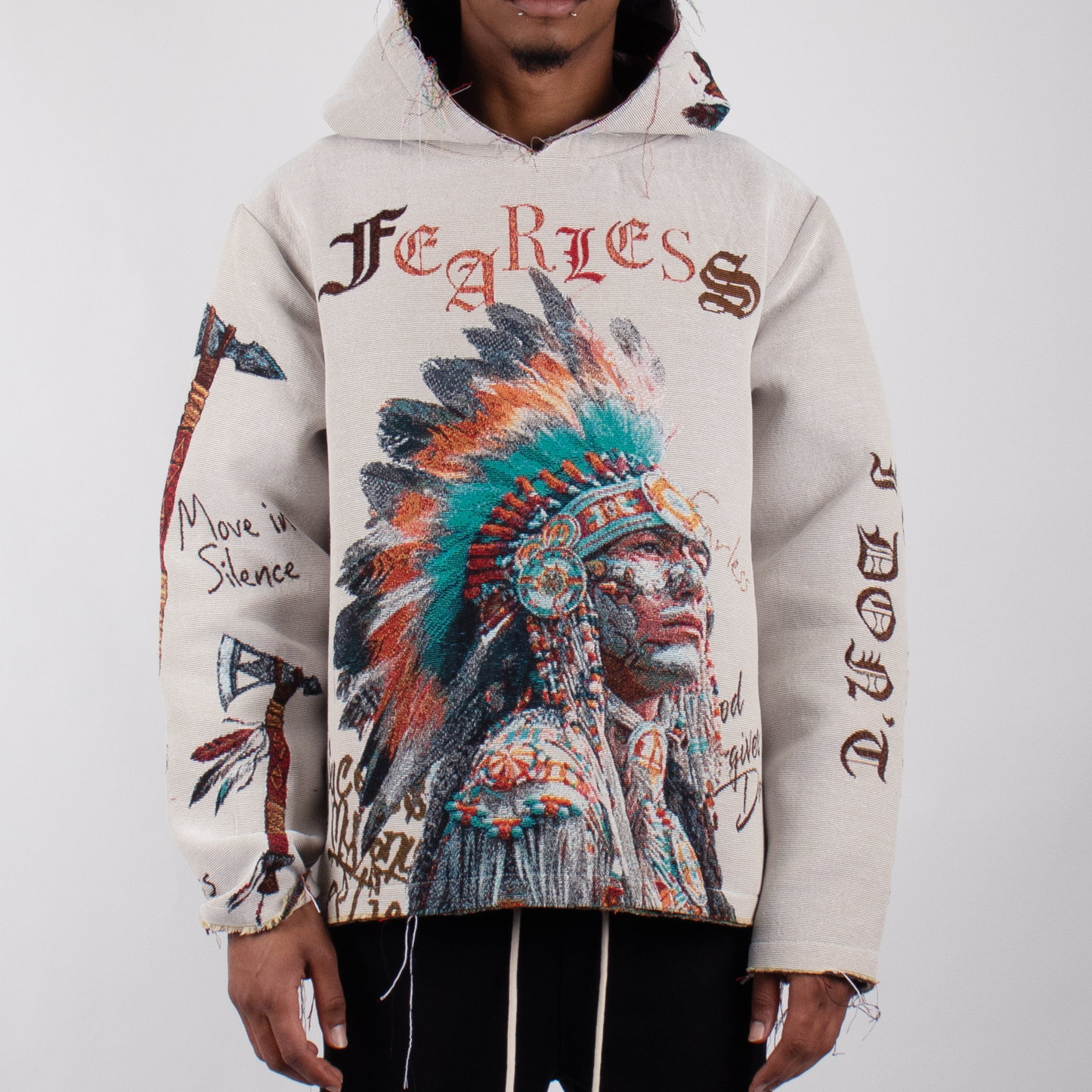 "Fearless Pride" Tapestry Hoodie