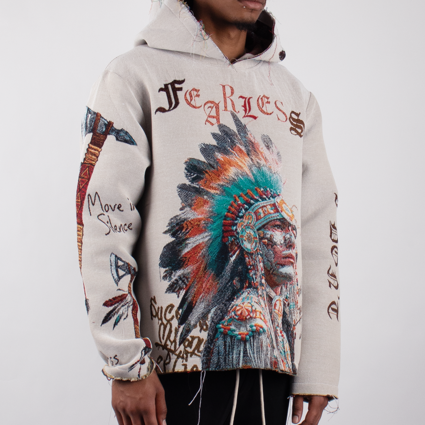 "Fearless Pride" Tapestry Hoodie