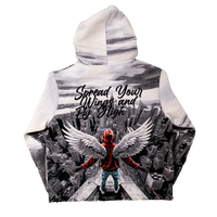 "Fly High" Tapestry Hoodie