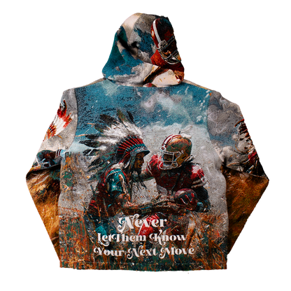 "Warfare" Tapestry Hoodie