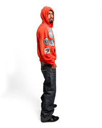 Red Sun Fade Hoodie