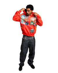 Red Sun Fade Hoodie