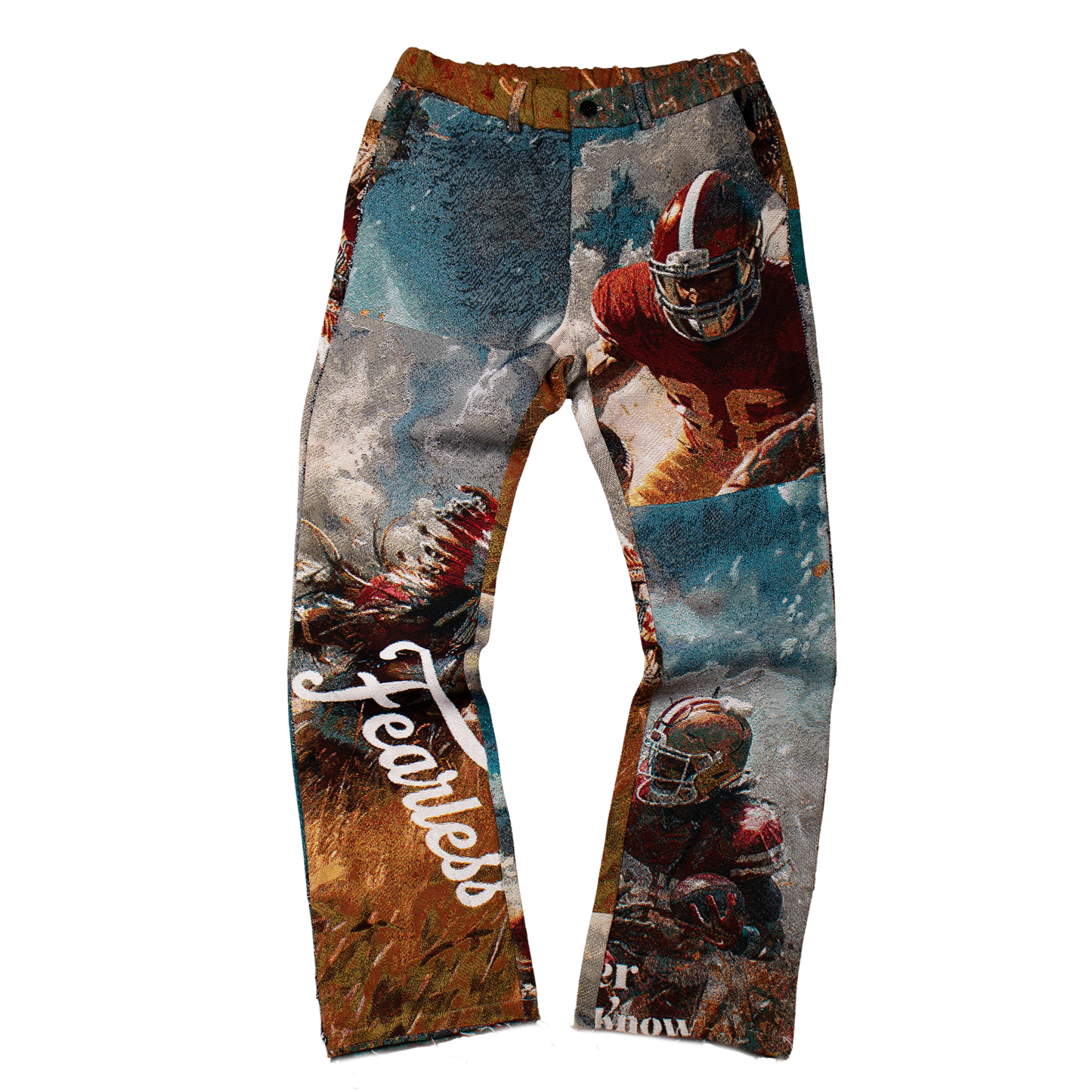 "Warfare" Tapestry Pants