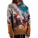 "Warfare" Tapestry Hoodie