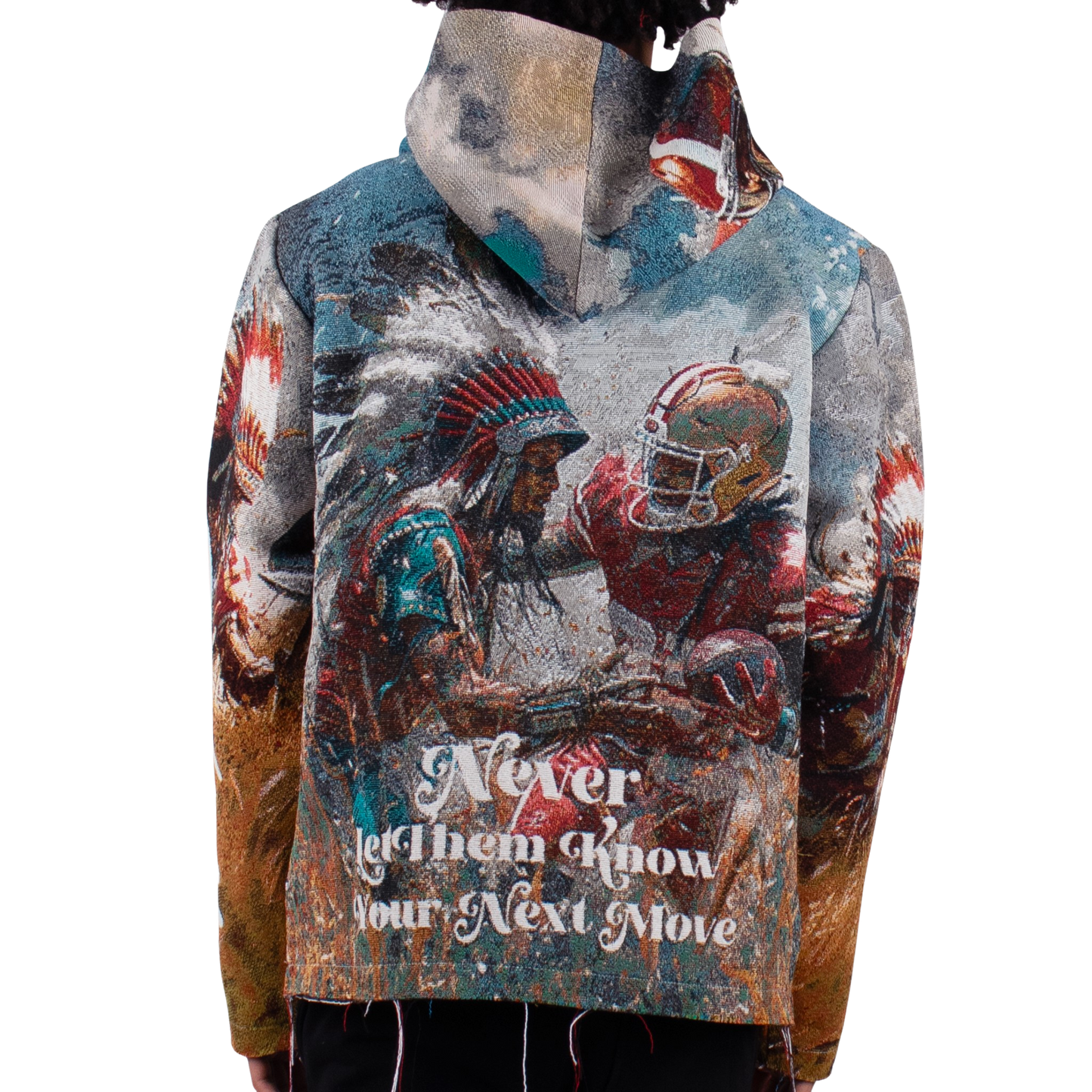 "Warfare" Tapestry Hoodie